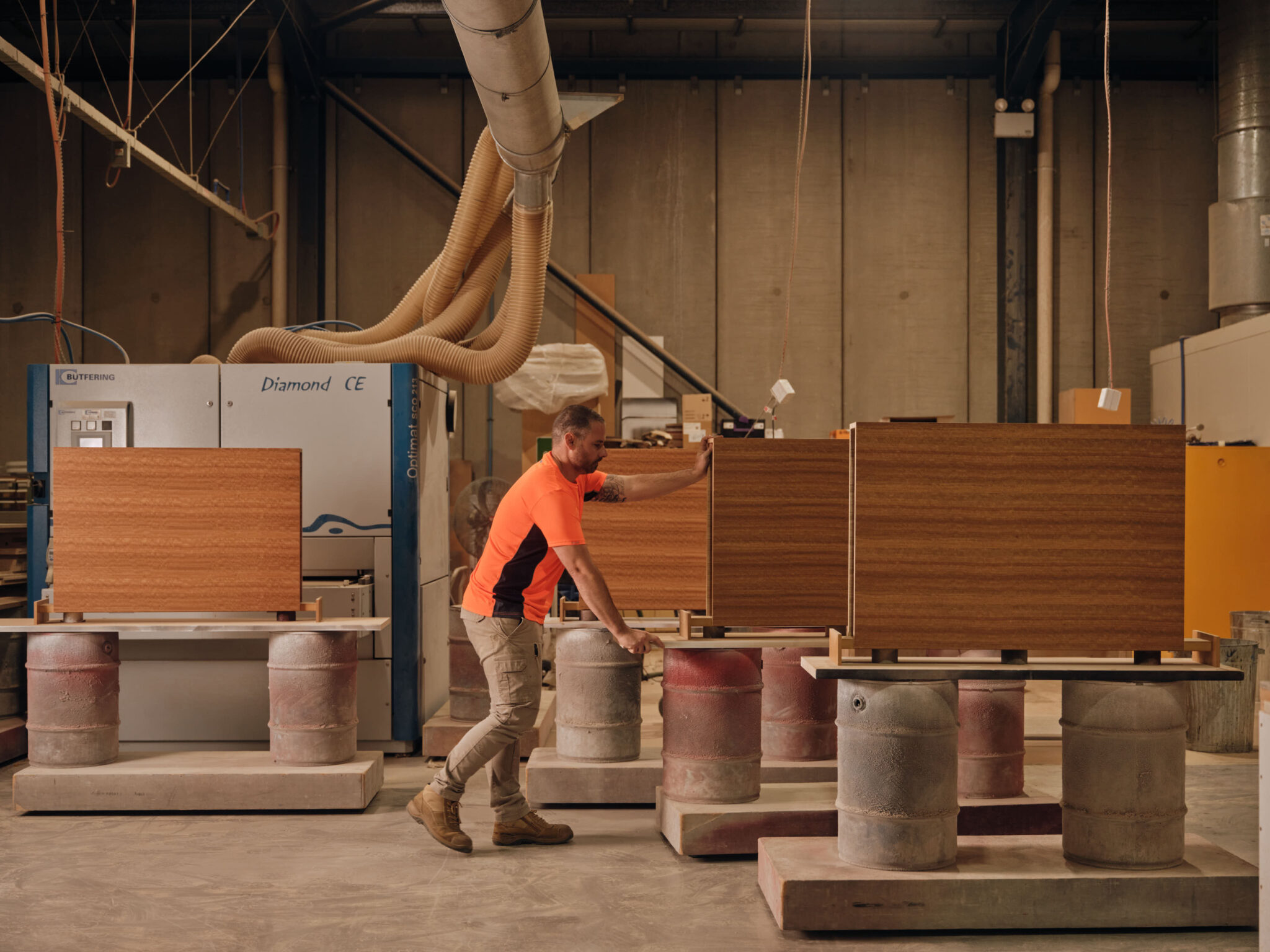 Aspen's manufacturing workshop